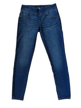 SO women's pull-on jegging medium wash blue denim jeans size medium